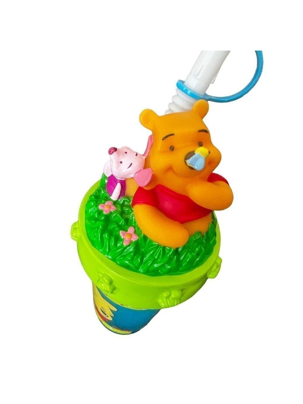 Vtg Disney Winnie the Pooh Bear Travel Water Bottle Tumbler Drink Cup 8."